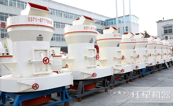 雷蒙磨粉機設備展示圖