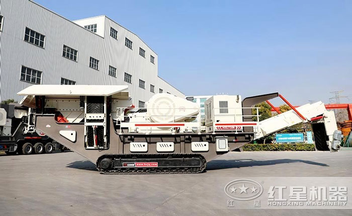 履帶式移動碎石機