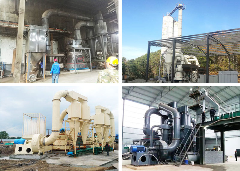 石頭磨粉機(jī)用戶生產(chǎn)現(xiàn)場集錦