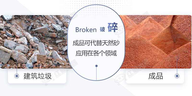 建筑垃圾回收價值高